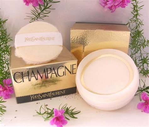 champgane ysl perfumed dusting poweder deluxe refillable coffres 150 g